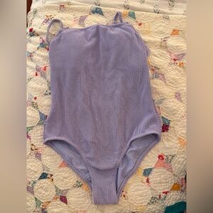 Bundle of Kona Sol Lavender One-Piece Swimsuit + Green one piece